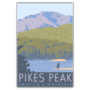 Carte postale Pikes Peak, Colorado