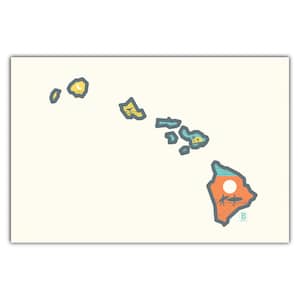 Strati di cartolina delle Hawaii
