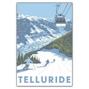 Cartolina di sci Telluride