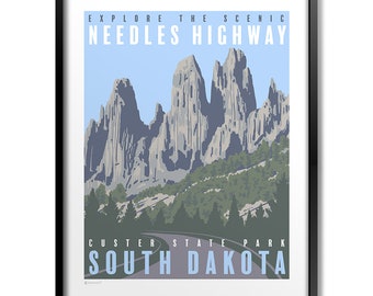 Needles Highway Print