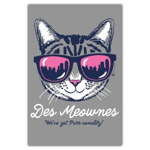 Cartão postal de Des Meownes