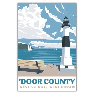Carte postale de Door County Sister Bay