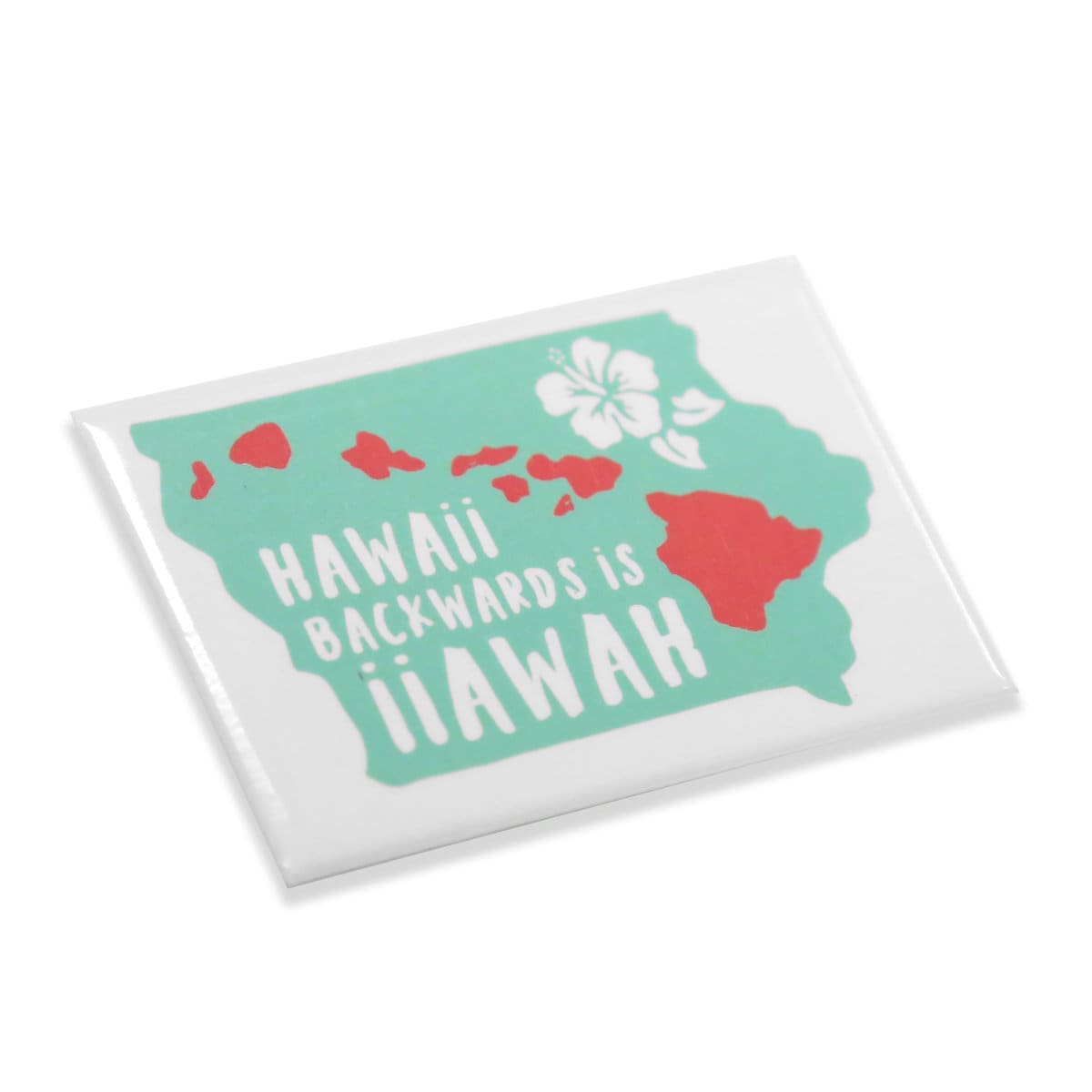Hawaii Backwards is Iiawah Magnet/sticker - Etsy