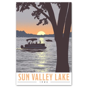 Carte postale Sun Valley Lake