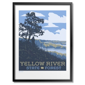 Yellow River State Forest Print