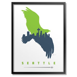 Seattle Football Print