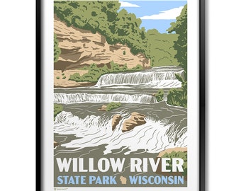 Willow River State Park Wisconsin Print