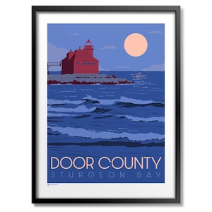 Door County Sturgeon Bay Print