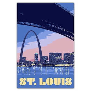 St. Louis Bridge Postkarte