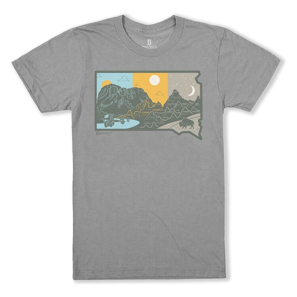 South Dakota T Shirt - Etsy