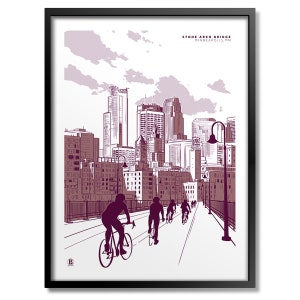 Minneapolis Stone Arch Bridge Print