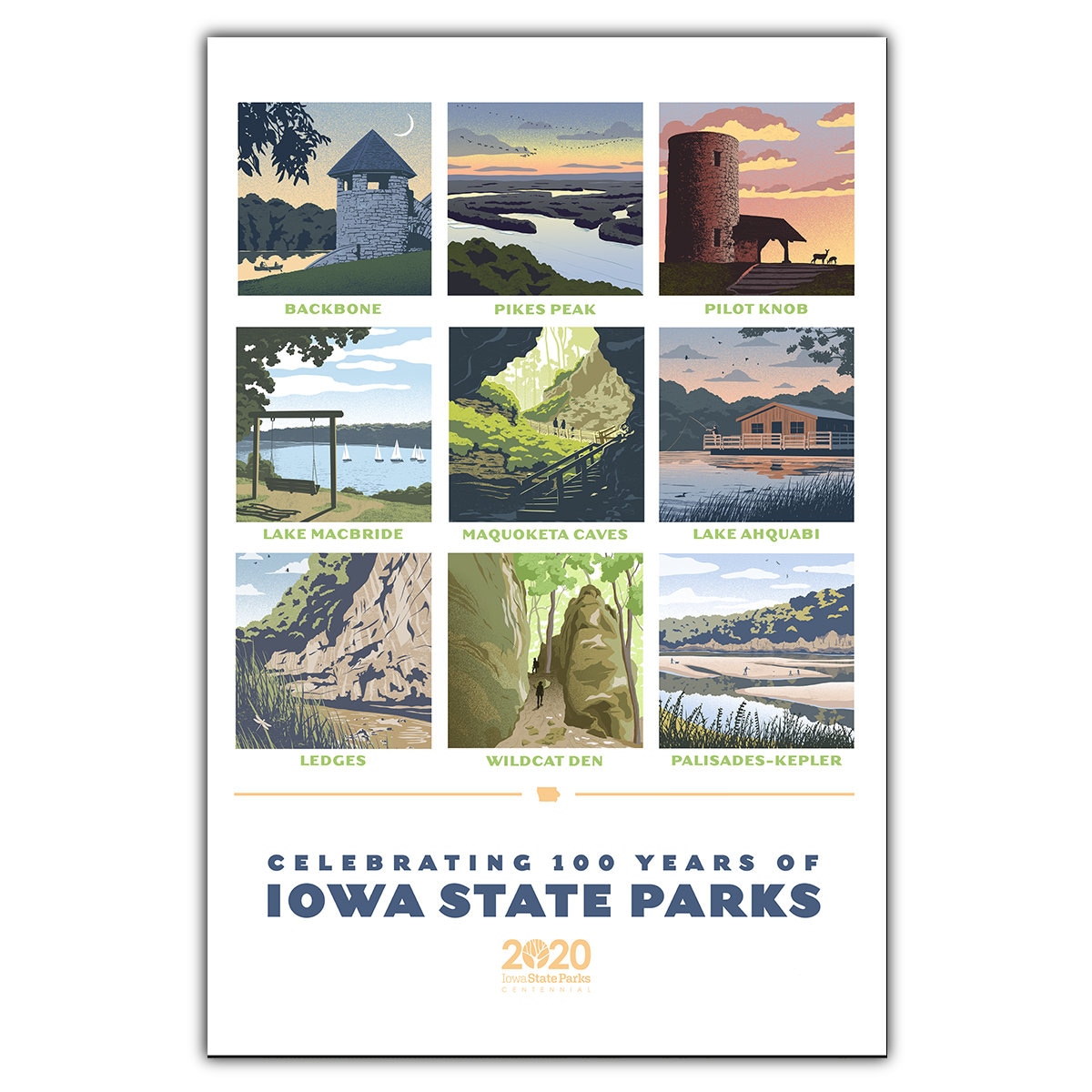 Iowa Mountain Ranges