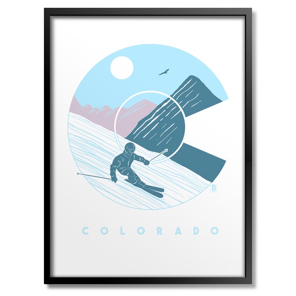 Ski Colorado Print