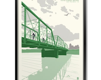 Fifth Street Bridge Print