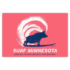 Surf Minnesota Postcard