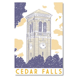 Cedar Falls Campanile Postcard