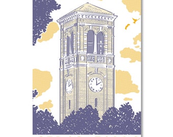 Cedar Falls Campanile Postcard