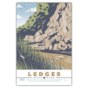 Cartolina del Ledges State Park