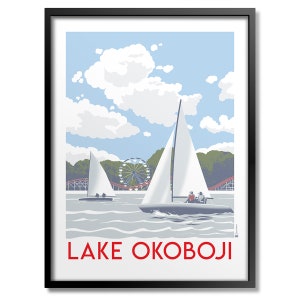 Lake Okoboji Print