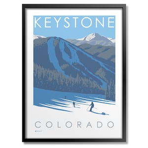 Ski Trapez Print