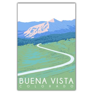 Buena Vista Colorado Postcard