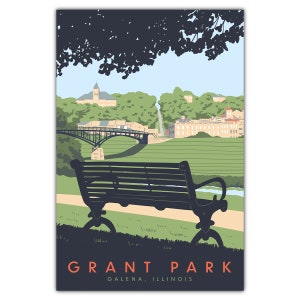 Cartolina di Galena di Grant Park