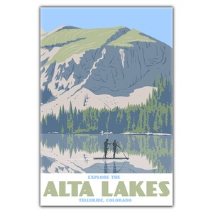 Cartolina di Alta Lakes Telluride