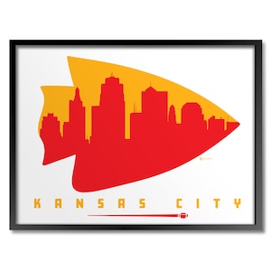 Kansas City Football Print
