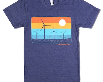 The Midwest Indigo T-Shirt