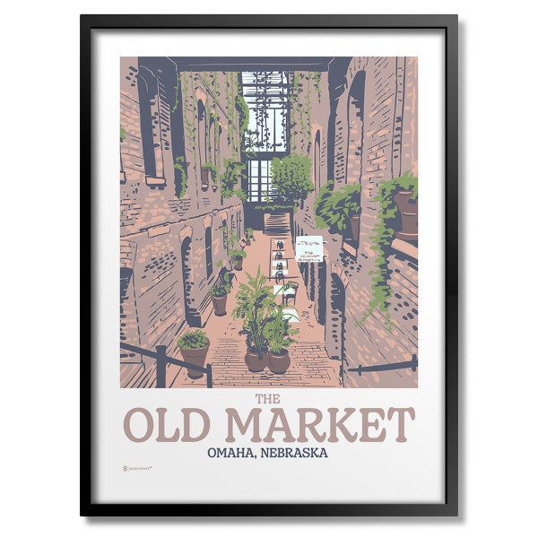 Omaha Old Market Print