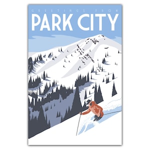 Saluti da Park City Cartolina