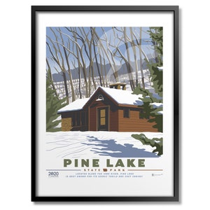 Pine Lake State Park Print