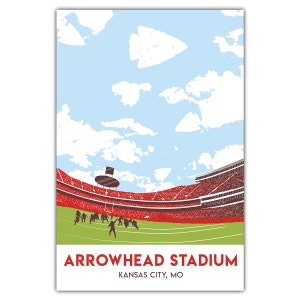 Carte postale Arrowhead Stadium