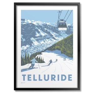 Ski Telluride Print