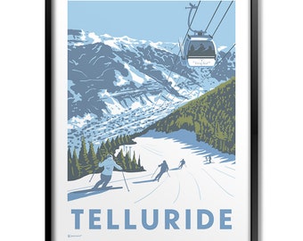 Ski Telluride Print