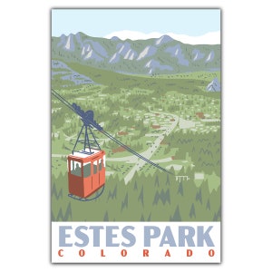 Cartolina di Estes Park