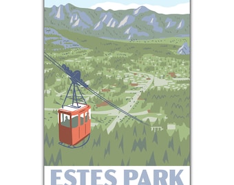 Estes Park Postcard