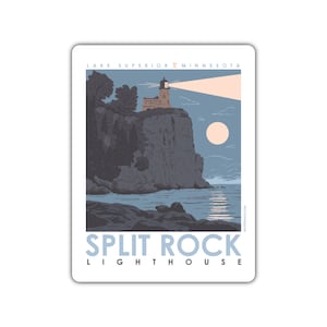 Split Rock Lighthouse Sticker