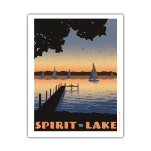Spirit Lake Magnet/Sticker