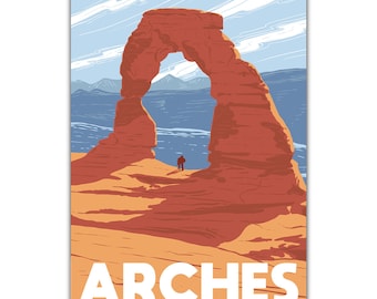 Arches National Park Delicate Arch Postcard