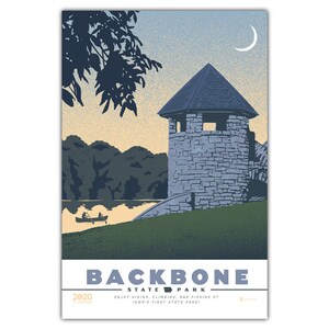 Cartolina del Backbone State Park