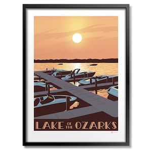 Lake of the Ozarks Sunset Print