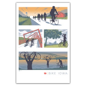 Cartolina Bike Iowa