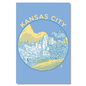 Carte postale Kansas City Circle