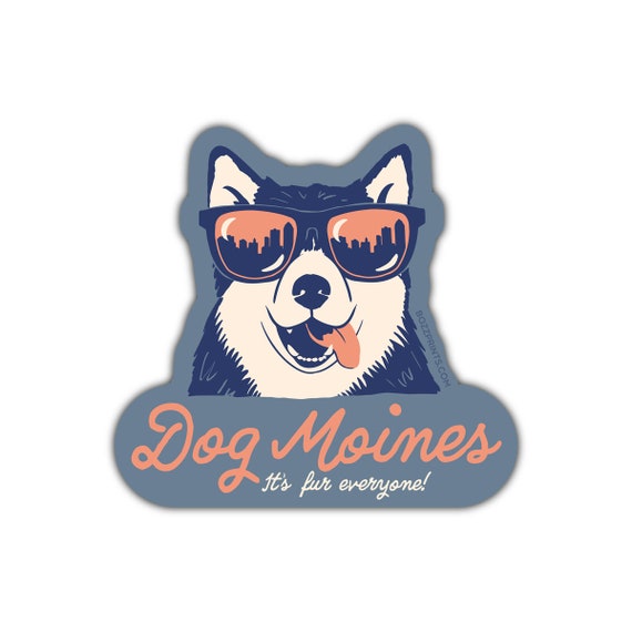Buy Dog Moines Sticker/magnet Online in India