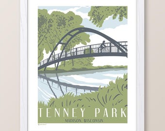 Madison Tenney Park Print