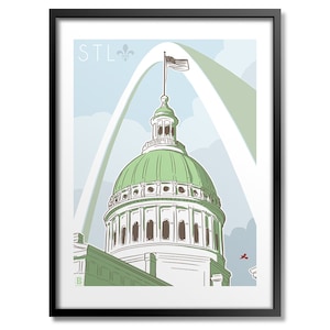 St Louis Courthouse Print