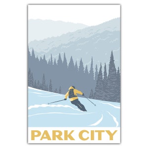 Cartão postal de Ski Park City