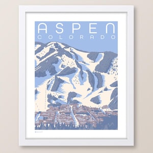 Aspen Blue Bird Colorado Print