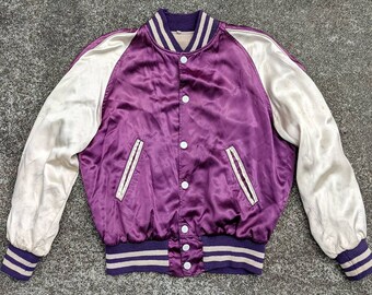 Purple silk jacket Clearance